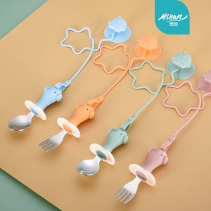 Penguins style fork&spoon